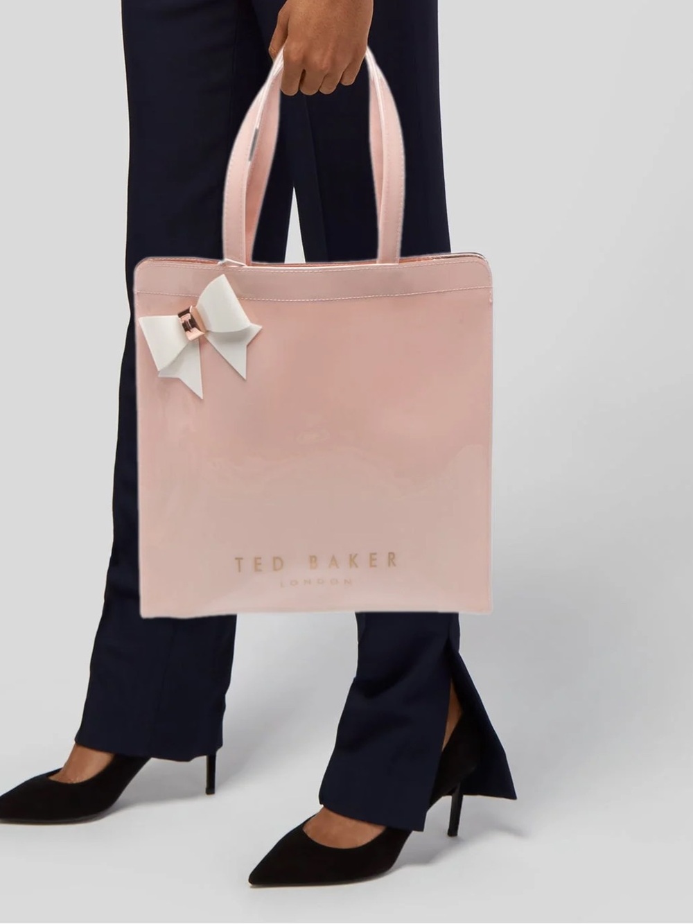 TED BAKER PVC BOW BAG